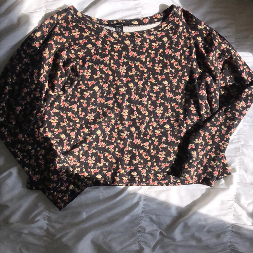 cropped long sleeve